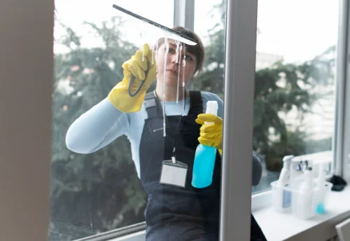 Nettoyage de vitres intérieures et extérieures à Velleron